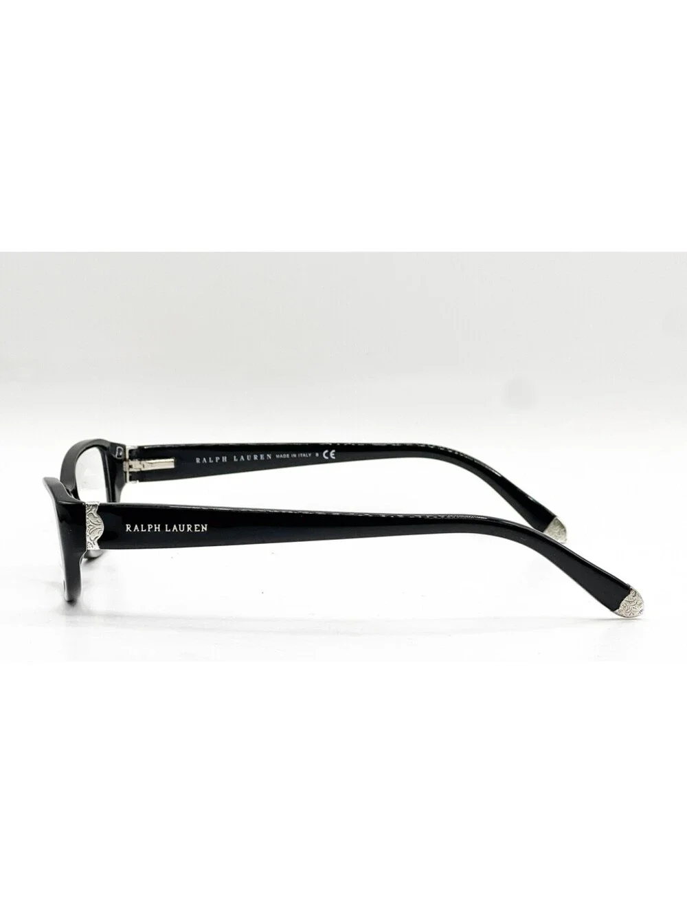 Ralph Lauren RL 6108 5001 Black Rectangle Authentic Eyeglass Frames 52-16-140